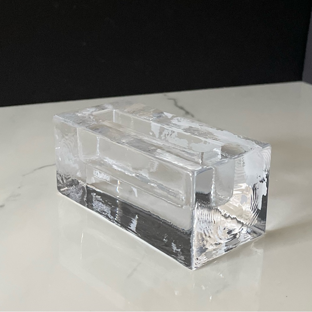 Woodbury Business Card Holder by Simon Pearce (please read description)